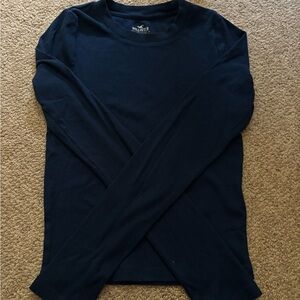 Hollister women’s Deep Blue Long Sleeve Tee